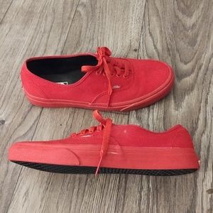 MENS VANS SKATEBOARD ATHLETIC SHOES SIZE 10
